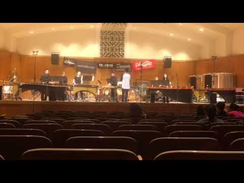 Vanguard youth percussion ensemble at SJSU percussion day 2018