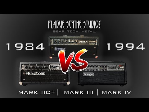 Mesa Mark IIC+, III, and IV Compared - 3 Generations of Landmark Tones!