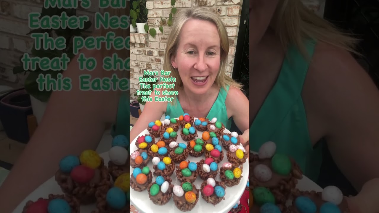 Mars Bar Easter Nests #recipeoftheday  #fypyoutube  #eastertreats #easterdessert  #kidssnacksrecipe