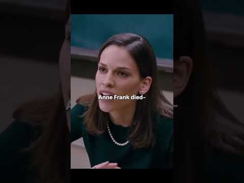 Teacher Tells Anne Frank Story to Gangster Students #movie #film