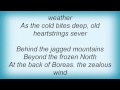 Cradle Of Filth - Behind The Jagged Mountains Lyrics