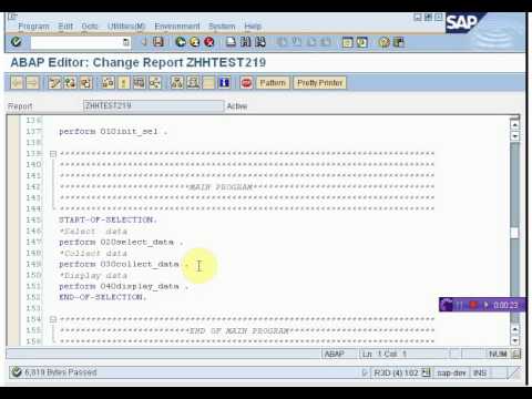 ABAP Tools Report generator Part02