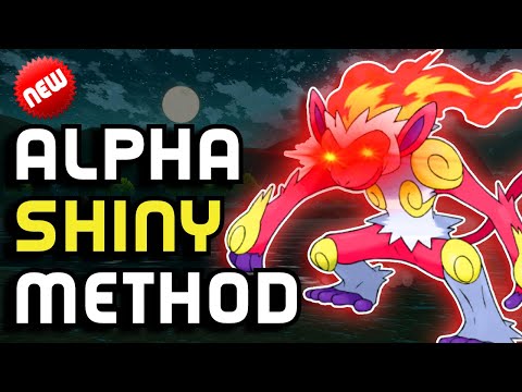 *NEW* SHINY ALPHA HUNTING METHOD (POKEMON LEGENDS ARCEUS)
