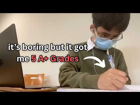 this isn't fun but it it got me perfect grades.