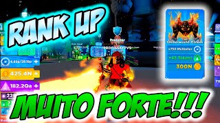 ROBLOX  Ninja Legends 2  NOVO RANK Muito FORTE