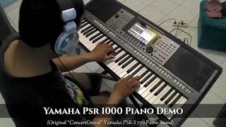 Video thumbnail for Yamaha PSR 1000 Piano Demo by Andre Panggabean