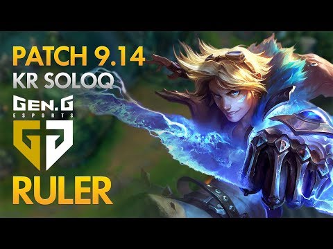 Gen.G Ruler - Ezreal Bot Lane - KDA 15/3/11