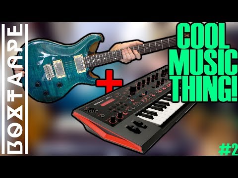 Playing the Roland JD-Xi with a guitar - Cool Music Thing! #2