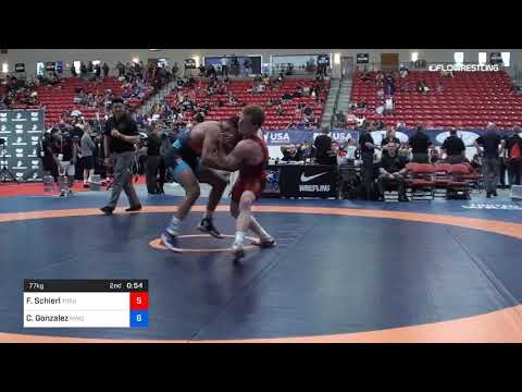 77 Kg Rnd Of 16 Fritz Schierl Ohio State Unattached Vs Christopher Gonzalez NYAC