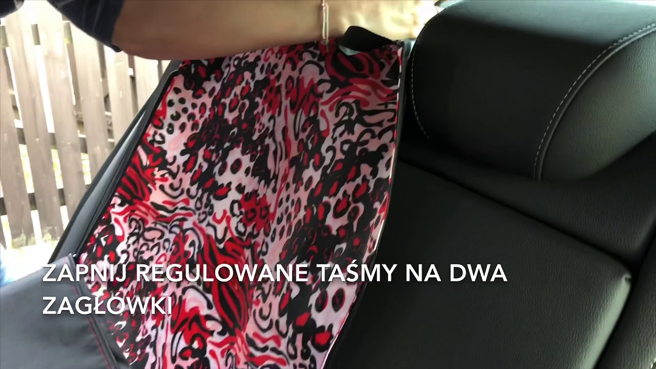 Montaż Dengu maty samochodowej typu kosz