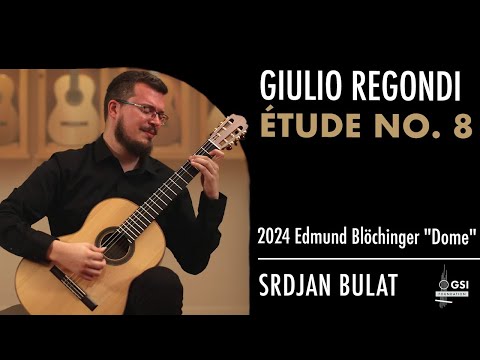 Srdjan Bulat performs Giulio Regondi's "Étude No. 8" on a 2024 Edmund Blöchinger "Dome" guitar