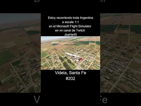 #videla #videlasantafe #santafe #argentina #microsoftflightsimulator  #microsoftflight #flightsim