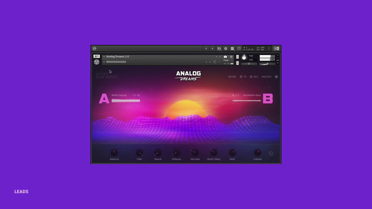 Whats New: Analog Dreams 2.0 from Komplete 13