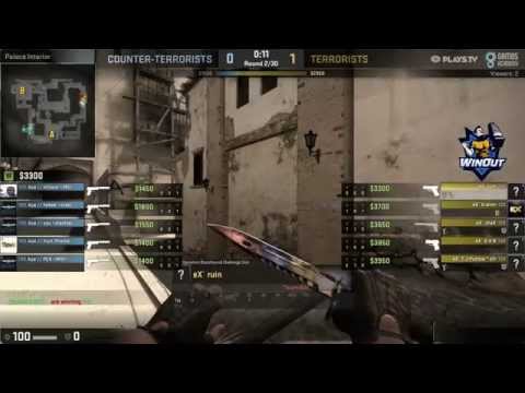 WinOut CS:GO Tournament - Ace Gaming vs. Excellence (Mirage) - Narração PT-BR