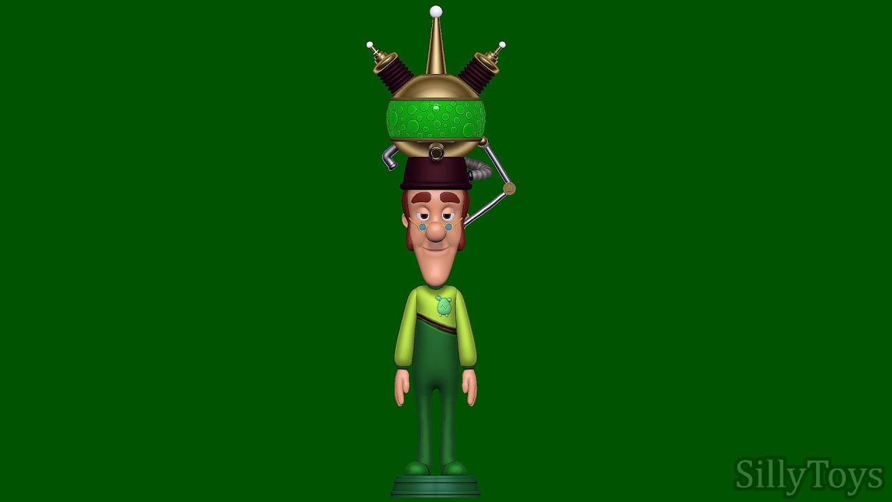 Hugh Neutron - Jimmy Neutron 3D Print Model