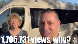 Stealth Class B Van Tour Broke the Internet! Best of Owner’s Review of Her Embassy RV Dolphin S