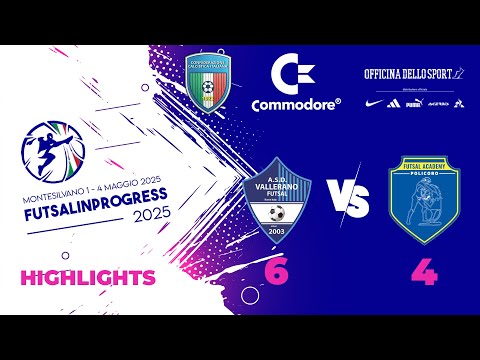 [HL] Futsal In Progress 25 - UNDER 11 GIRONE B: VALLERANO FUTSAL (A) vs POLICORO FUTSAL ACADEMY