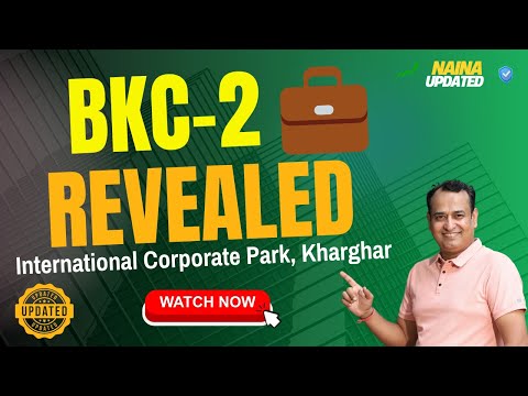 BKC 2 Revealed - Navi Mumbai's Billion-Dollar Corporate Hub! #BKC2 #naina