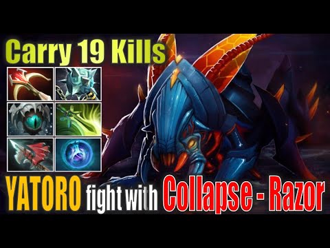 Yatoro UNLEASHED! Weaver GOES OFF with 19 Kills (Insane Fight vs Collapse Razor) UHD 4K