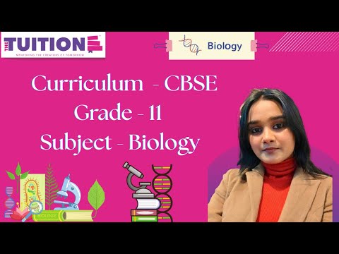 CBSE - Grade XI - Biology Demo