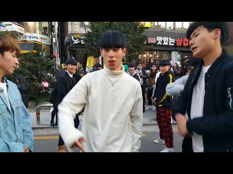 Sparky - 스파키 ⚡ 'DNA' 방탄소년단 (BTS) 171217 홍대 버스킹, 댄스팀, Hongdae dance team