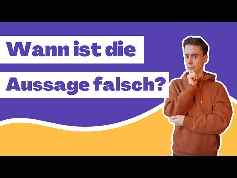 Falschheit der Aussage (§§ 153, 154 StGB) - Meinungsstreit