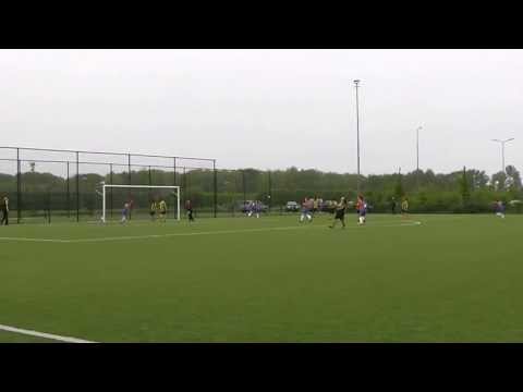 Poortugaal - Zuidland doelpunt Zuidland