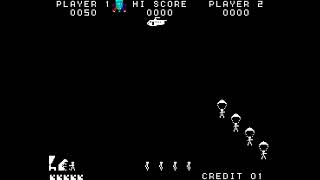 Arcade Game: Paracaidista (1979 Video Game/Electrogame)