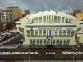 Ледовый дворец и Волейбольный центр зимой в Одинцово 