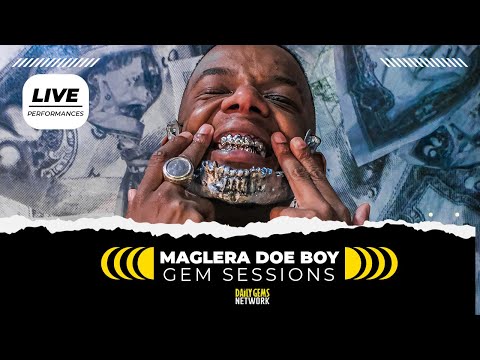Maglera Doe Boy -  Brand Nubia, Gods Don't Die, Dark Knight (Live Performance) | Gem Sessions