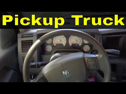 How To Drive A Pickup Truck-Full Driving Tutorial