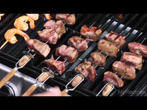 How To Grill Kebabs – Lamb, Shrimp, Vegetable & Beef