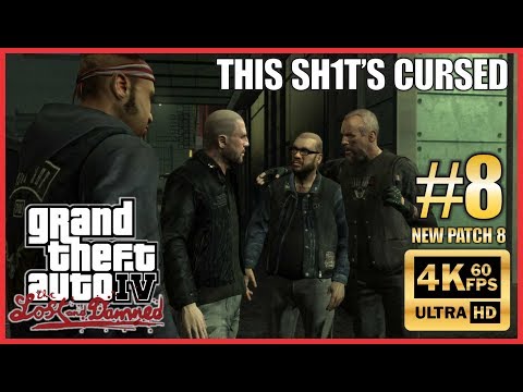 Grand Theft Auto IV The Lost and Damned 4K 60fps Walkthrough Part 8 "This Sh1t's Cursed" Ultra HD
