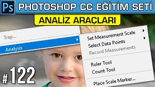 122: Analiz Araçları | Ölçüm Ölçeği Ayarlama | Cetvel ve Sayma Aracı | Trap | Ölçümleri Kaydet