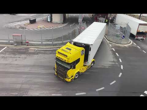 Scania V8 Loud Open Pipe Sound - Adela