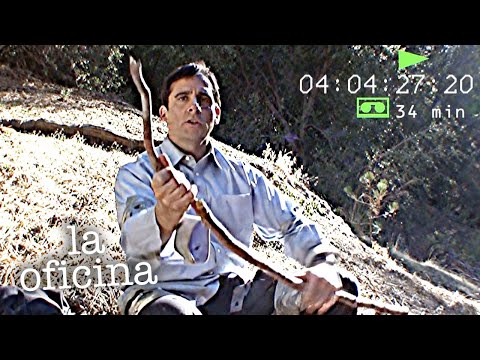 Michael aprende a sobrevivir en el bosque | The Office Latinoamérica