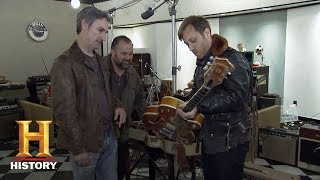 American Pickers: The Black Keys' Dan Auerbach Checks Out a Gretsch Guitar (S13, E8)  | History