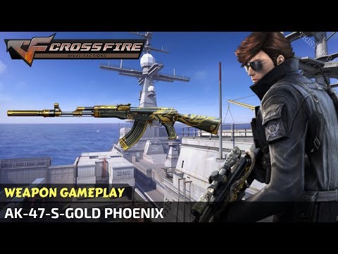 CrossFire - AK-47-S-Gold Phoenix
