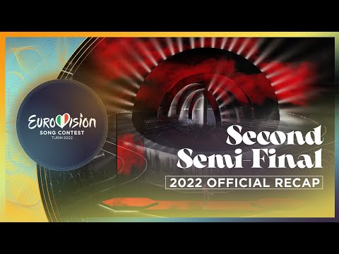 OFFICIAL RECAP: Second Semi-Final (Running Order) - Eurovision Song Contest 2022