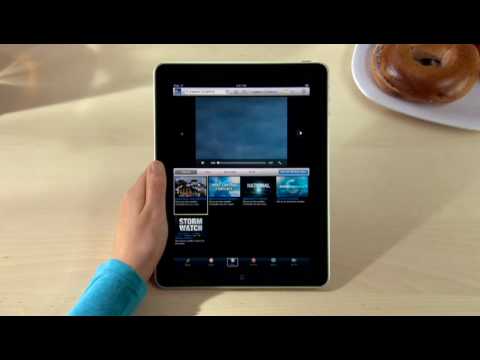 Apple iPad Guided Tour Weather Channel