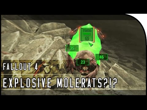 Fallout 4 Gameplay Walkthrough Part 16 – “THE GLOWING ONE, EXPLOSIVE MOLERATS, BROTHERHOOD QUEST!”