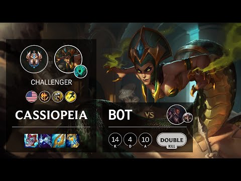 Cassiopeia Bot vs Lucian - NA Challenger Patch 11.11