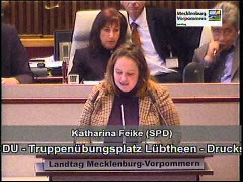 Truppenübungsplatz Lübtheen - Katharina Feike (SPD)