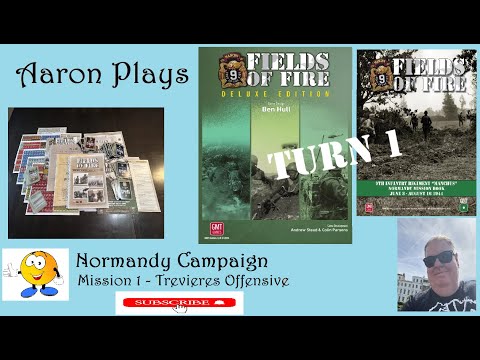 FIELDS OF FIRE: DELUXE EDITION - Normandy Campaign - Mission 1 - Setup and Turn 1