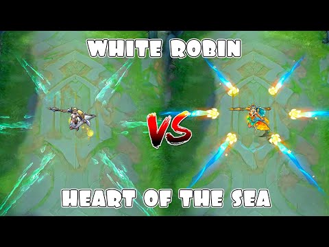 Kadita Heart of the Sea VS White Robin Skin Comparison