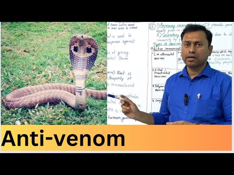 Anti-Venom | Anti snake venom (ASV) | Pharmacology | BAMS | DG | Dr Naser Jani MD