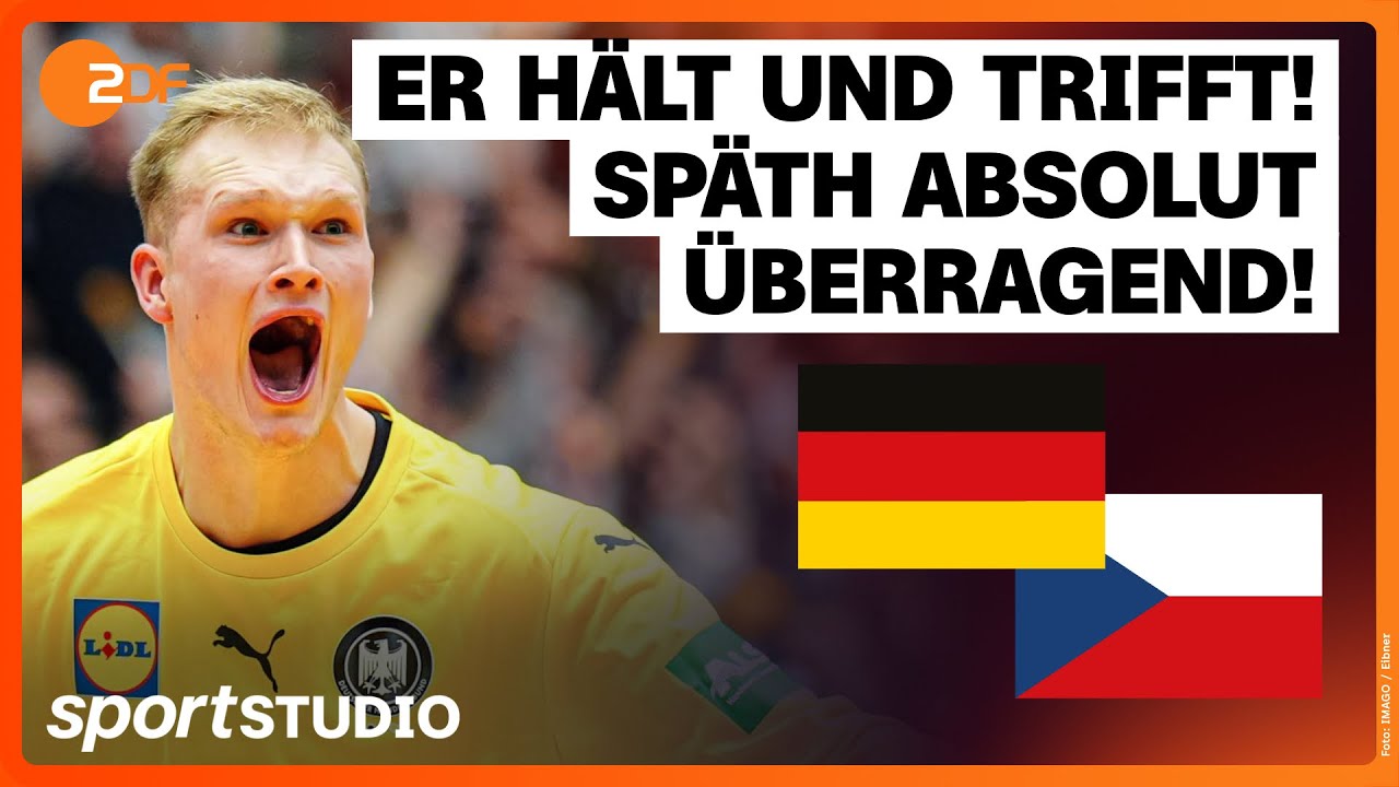 Deutschland – Tschechien Highlights | Handball-WM 2025 | sportstudio
