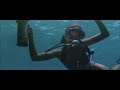 Hot Female Bikini Scuba Diver Attack Male Buddy Lady Ice Movie 1973