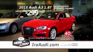 preview picture of video 'Ira Audi’s Holiday Bonus Sales Event is ‘Here for You’!'