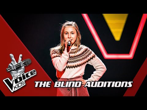 Chaya - 'Never Really Over' | Blind Auditions | The Voice Kids | VTM